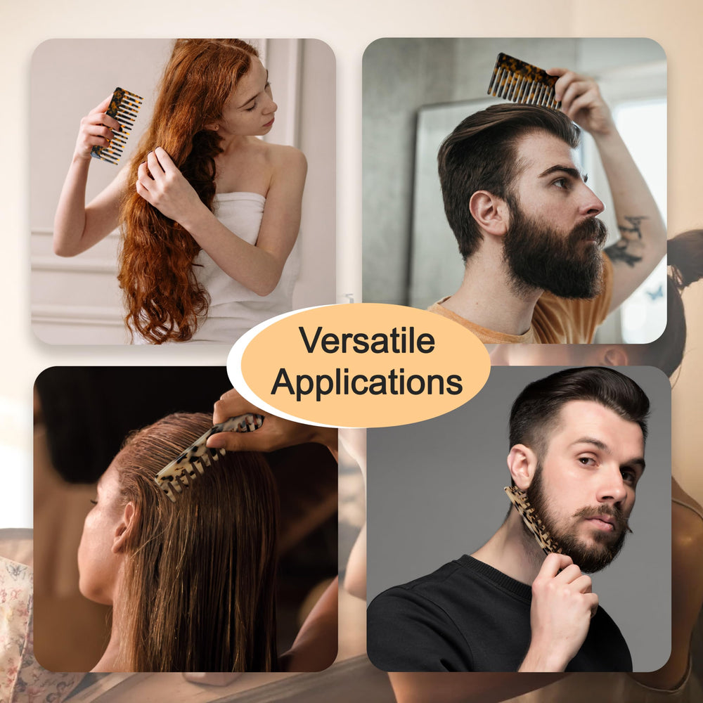 TaShow travel-sized detangling comb for on-the-go grooming