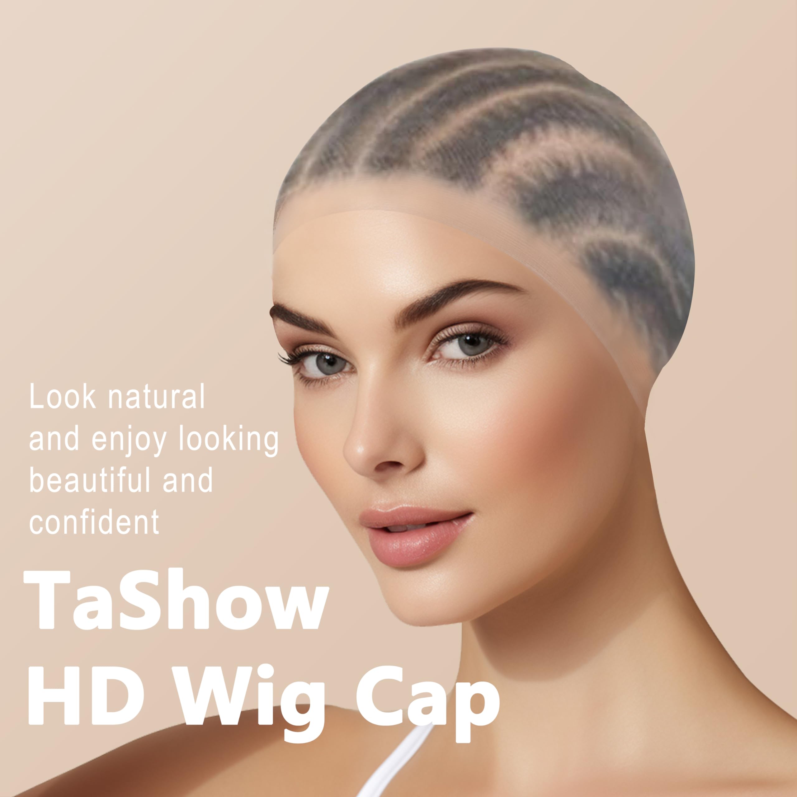TaShow reusable wig cap durable nylon for long-term use.