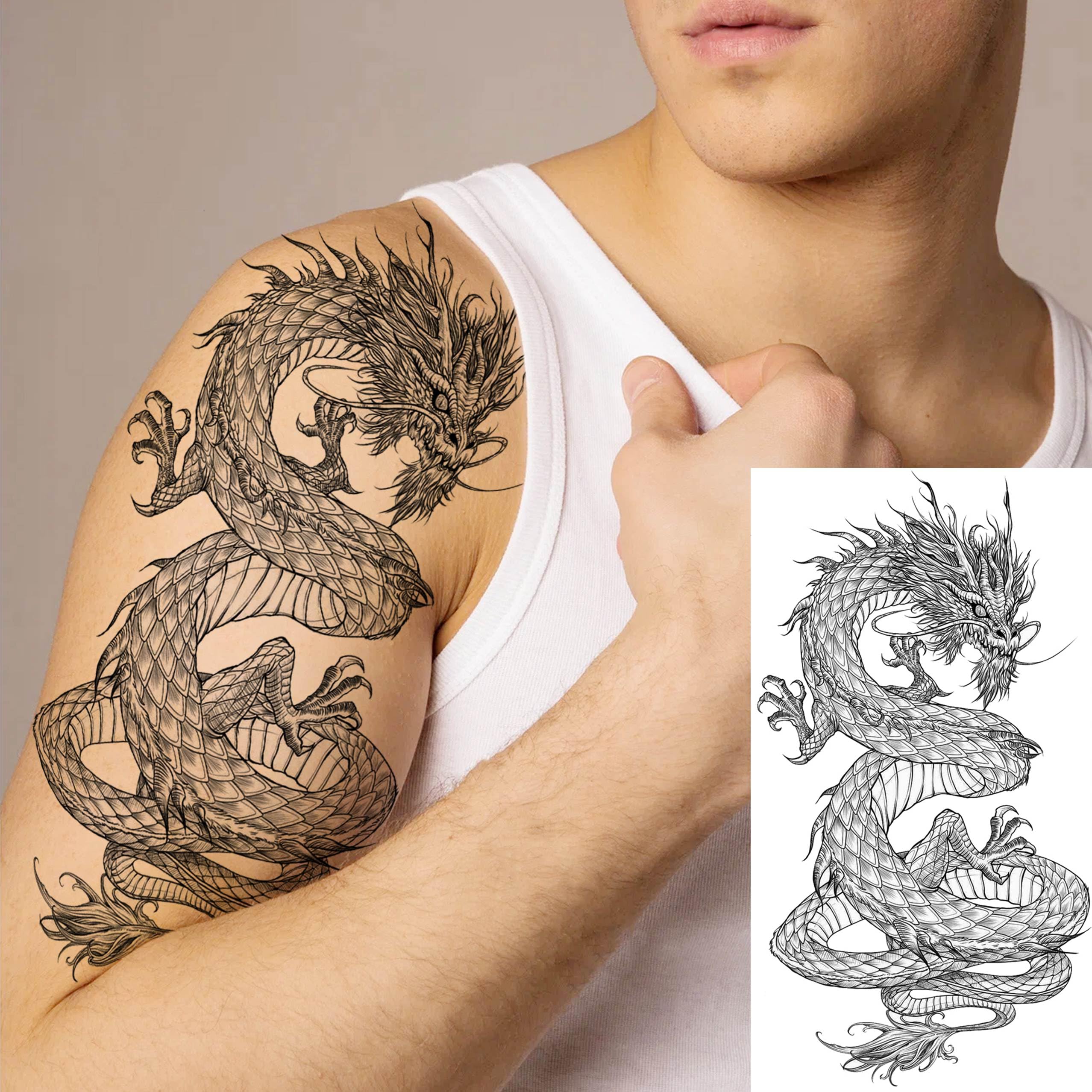 TASROI tatuaje temporal para cubrir cicatrices con estilo