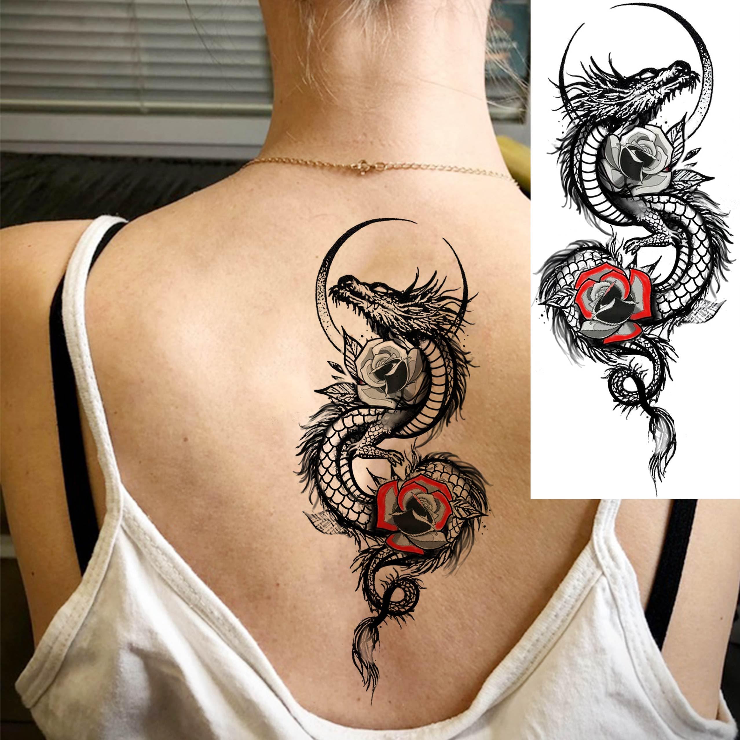 TASROI tatuaje temporal resistente al agua, para uso diario