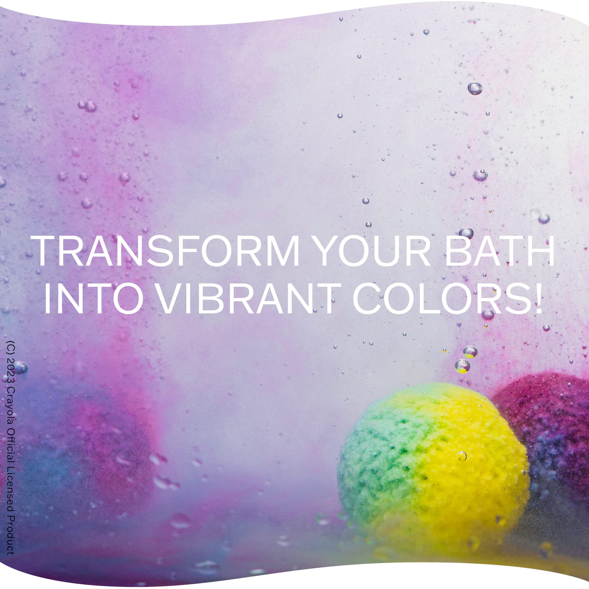 Taste Beauty Crayola bomba de baño experiencia-spa-en-casa para adultos y niños.