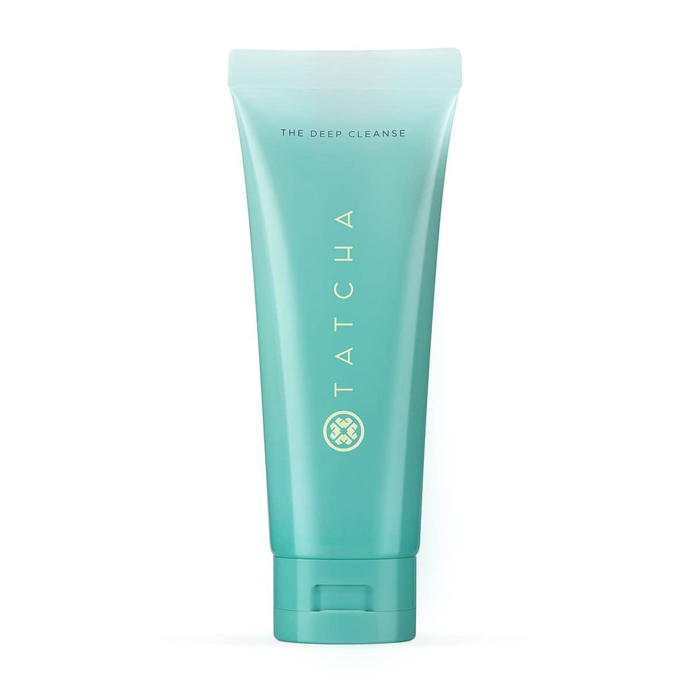 TATCHA Deep Cleanse gel cleanser bottle purifying pores and hydrating skin