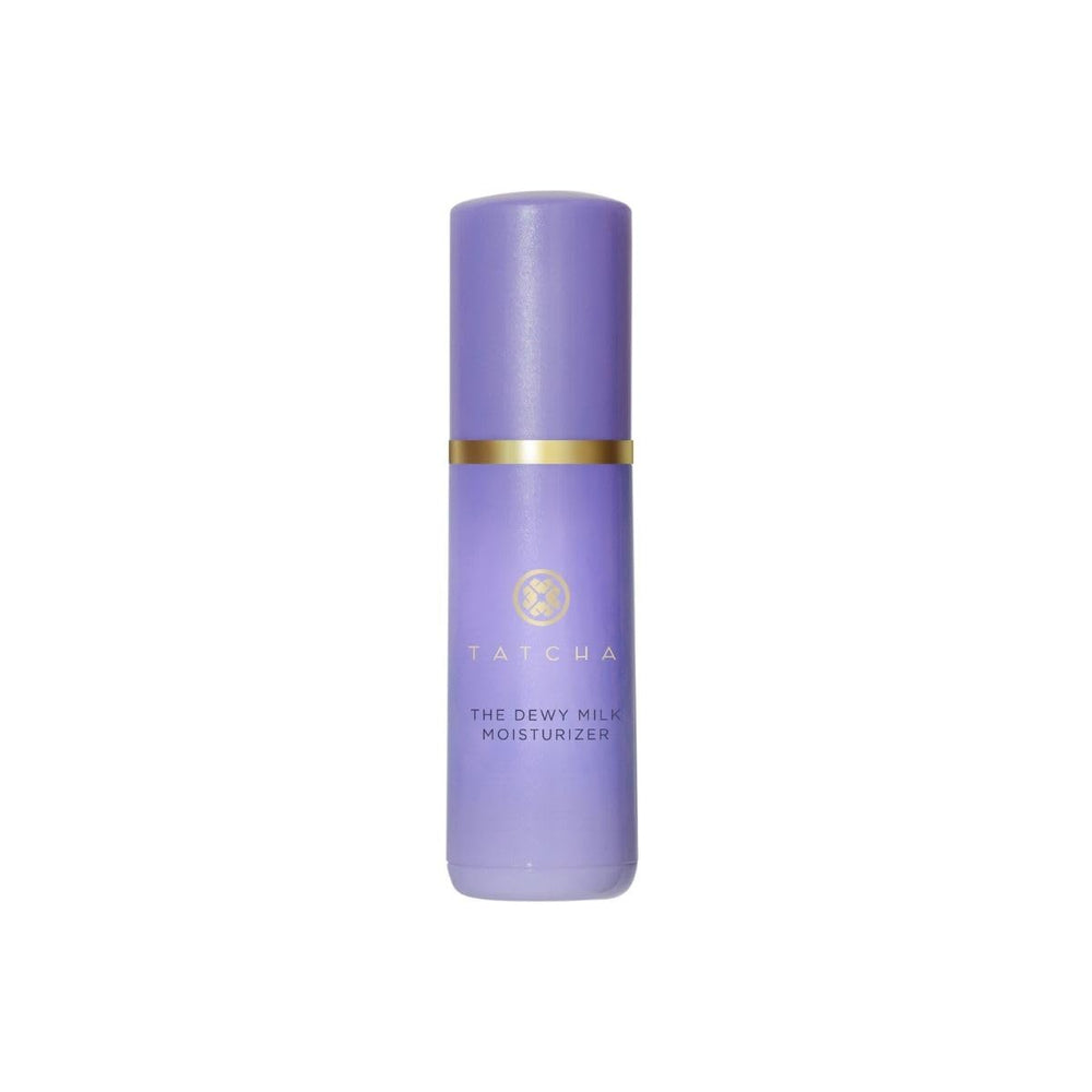 TATCHA The Dewy Milk Moisturizer travel-size bottle with lightweight hydration