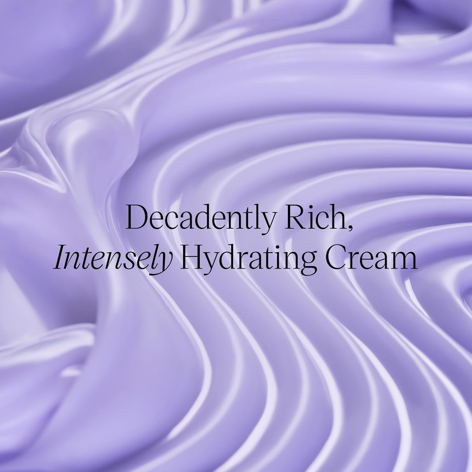 The Dewy Skin Cream texture close-up reveals rich, velvety finish.