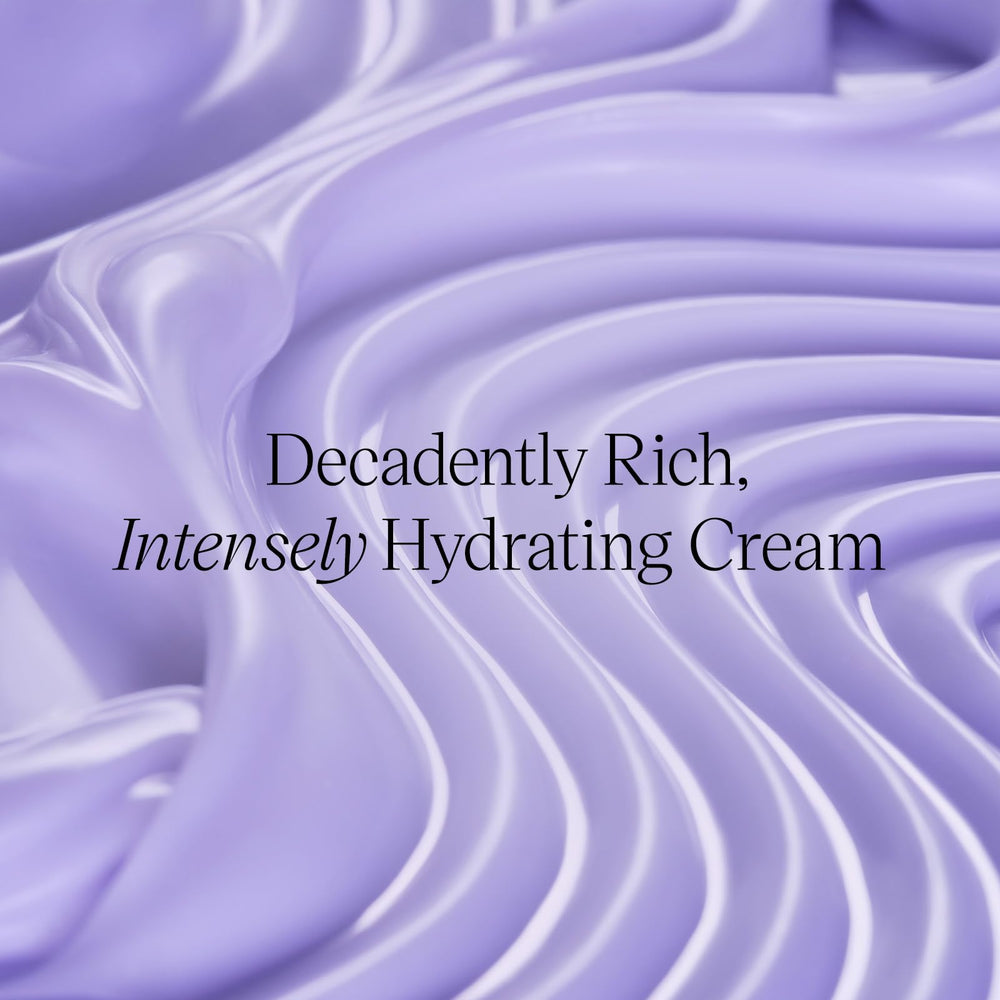 TATCHA Dewy Skin Cream swatch reveals creamy nourishing consistency