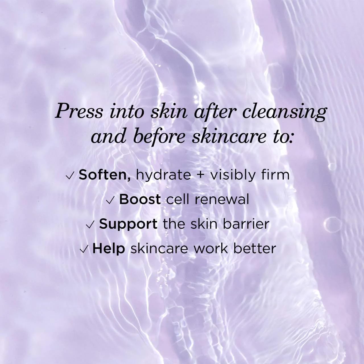TATCHA The Essence on skin demonstrates a soft, luminous finish.