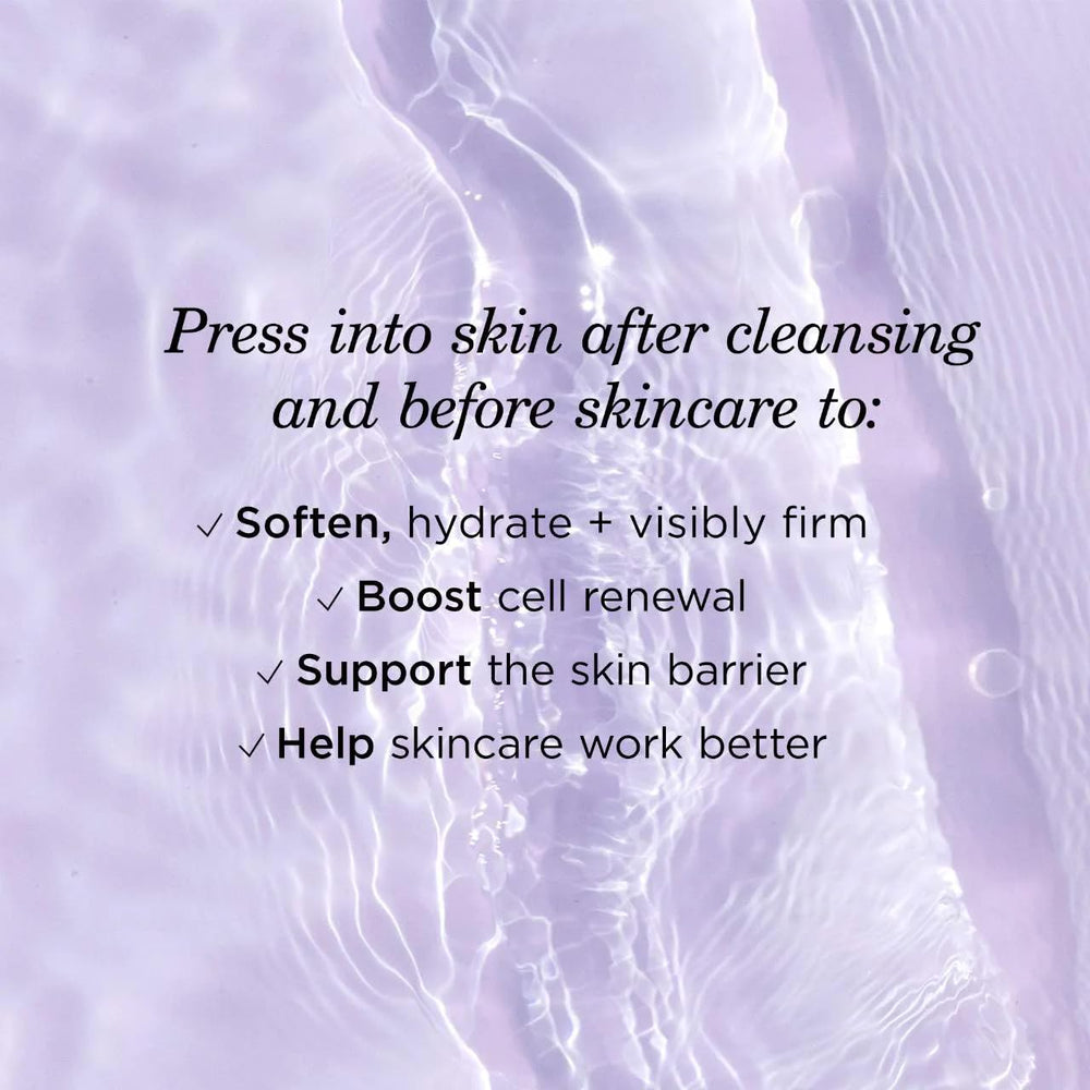 TATCHA The Essence on skin demonstrates a soft, luminous finish.