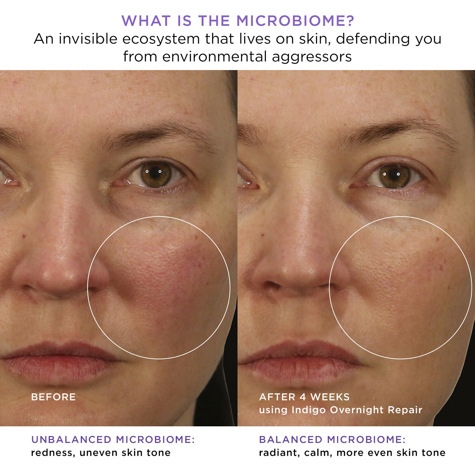 TATCHA Indigo Overnight Repair jar swirl; rich cream seals in moisture overnight.