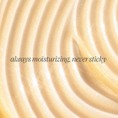 TATCHA Kissu Gold Leaf Lip Mask application swatch on lips showing jelly texture for hydration