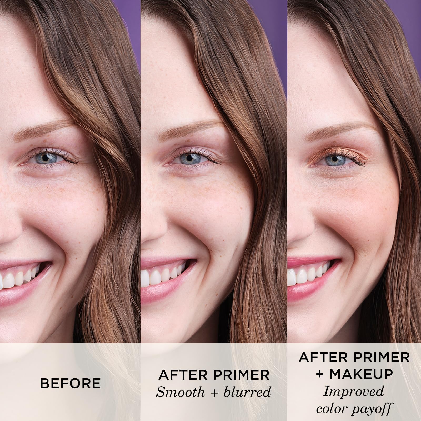 Tatcha Liquid Silk Canvas face priming application demonstrates quick absorption and makeup prep