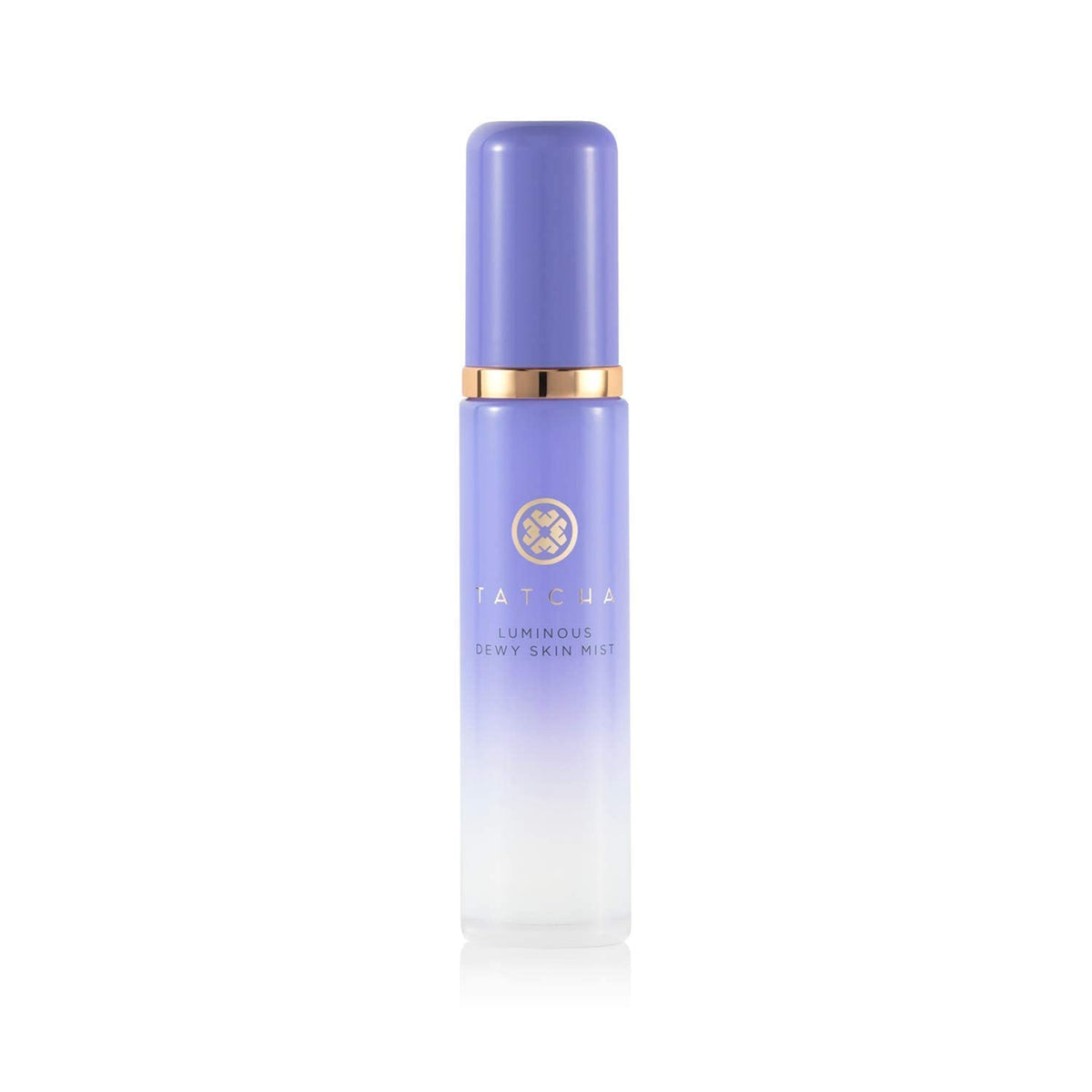 Tatcha Luminous Dewy Skin Mist bottle showcases hydrating glow.