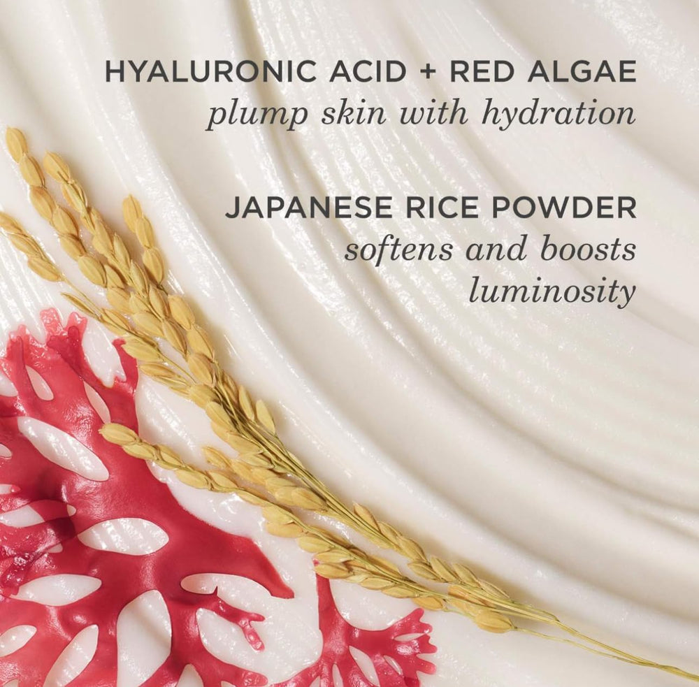 TATCHA Rice Wash packaging box conveys premium, gift-worthy skincare.