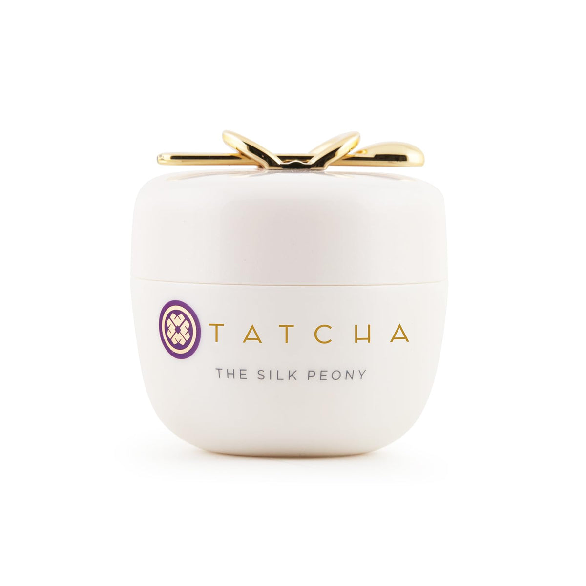 TATCHA Silk Peony Eye Cream bottle delivers rich hydration for smoother under-eye skin.