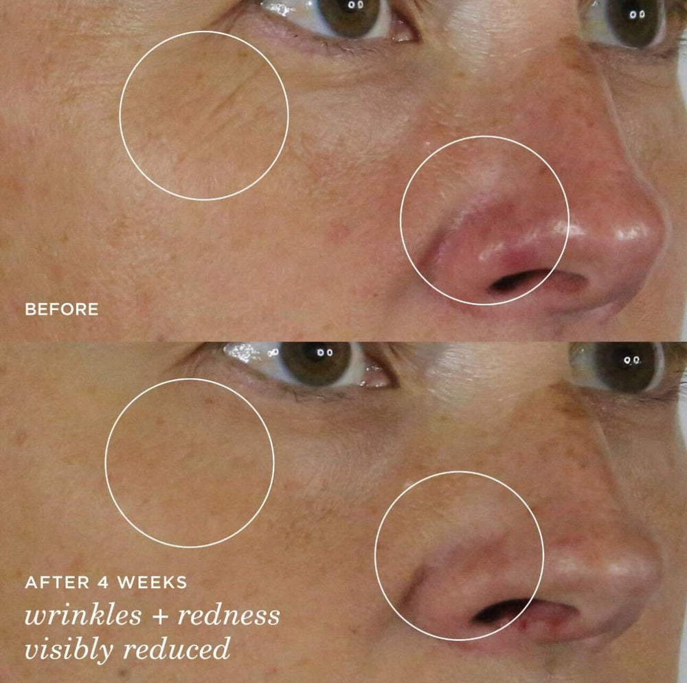 Tatcha Silk Serum cap closeup emphasizes premium packaging and formulation