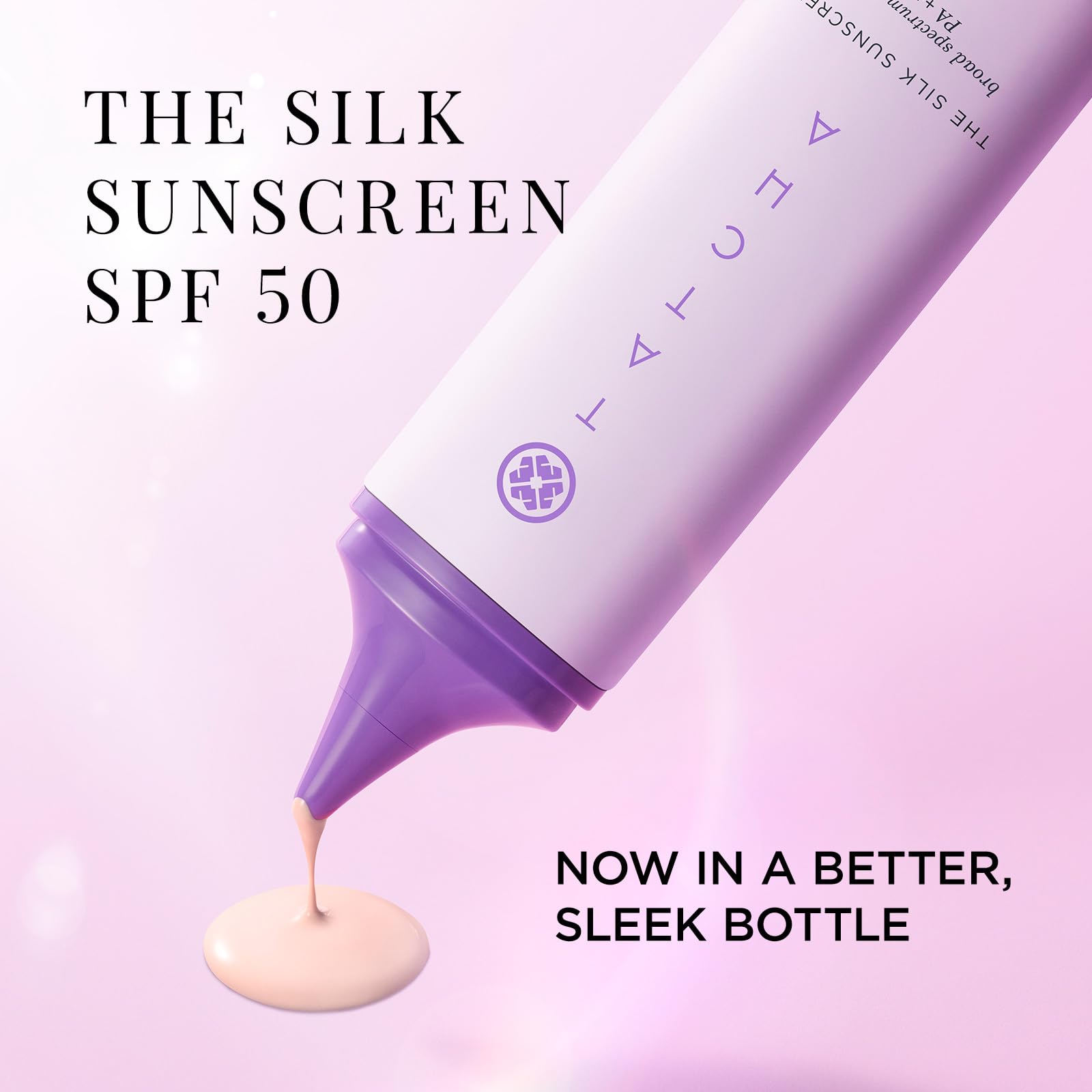 TATCHA Silk Sunscreen hydrating formula suitable for all skin types.