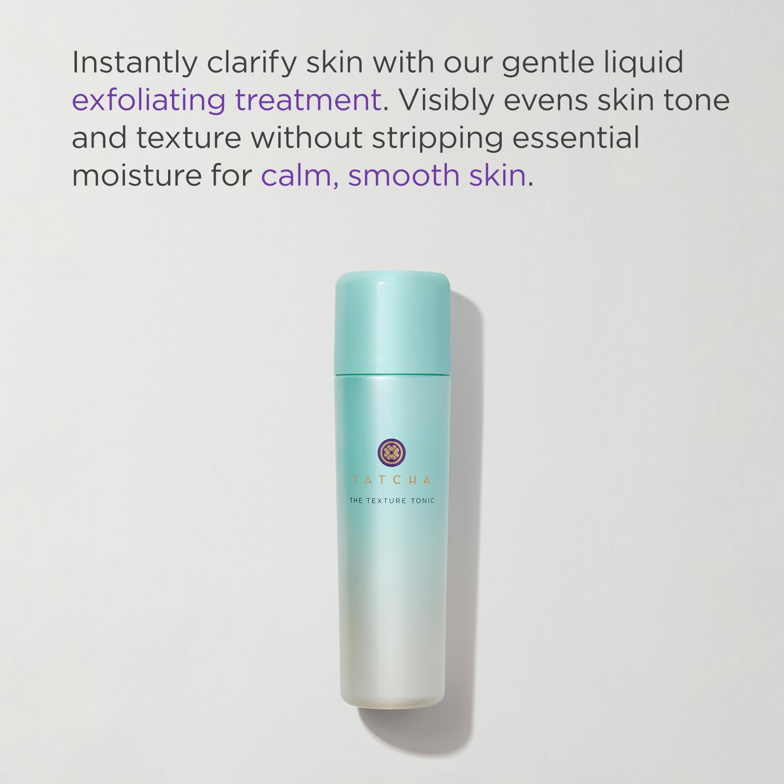 Close-up of Texture Tonic liquid texture highlighting a lightweight, skin-friendly formula.