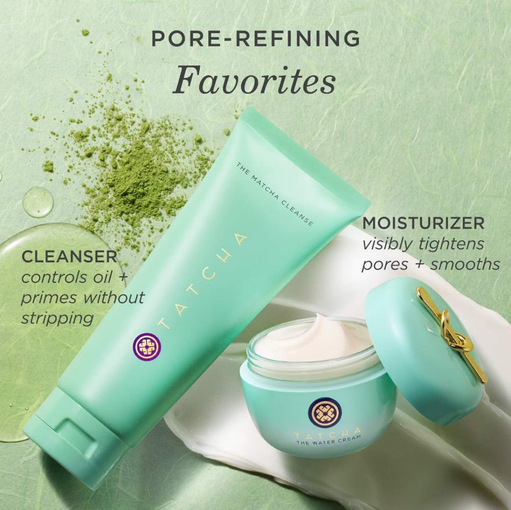 TATCHA Water Cream on skin with breathable finish and no stickiness