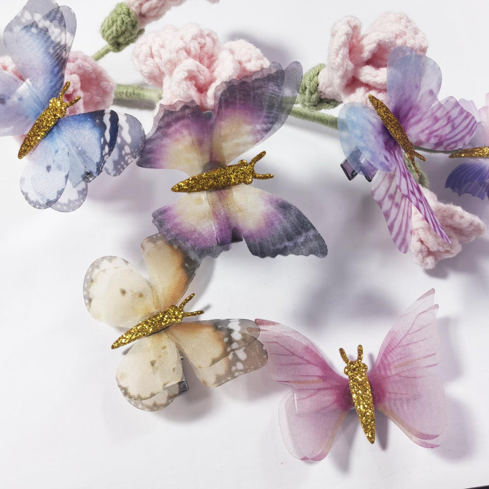 Tatibana butterfly hair clip suitable for weddings and special occasions