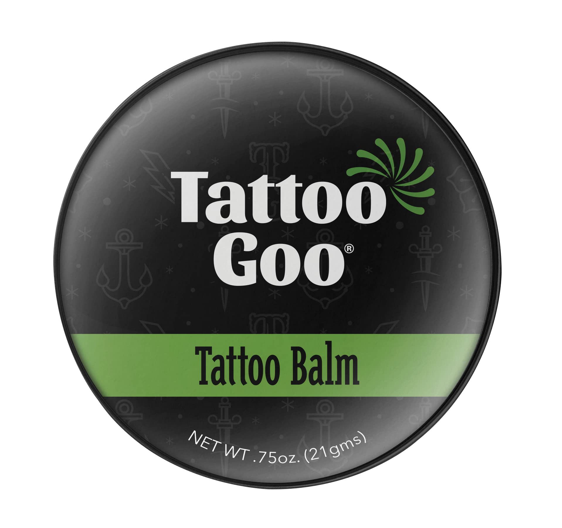 Tattoo Goo travel-size balm jar for on-the-go aftercare
