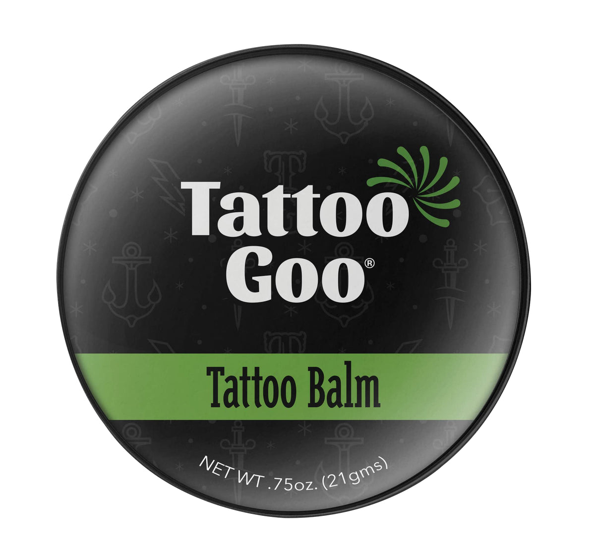 Tattoo Goo travel-size balm jar for on-the-go aftercare