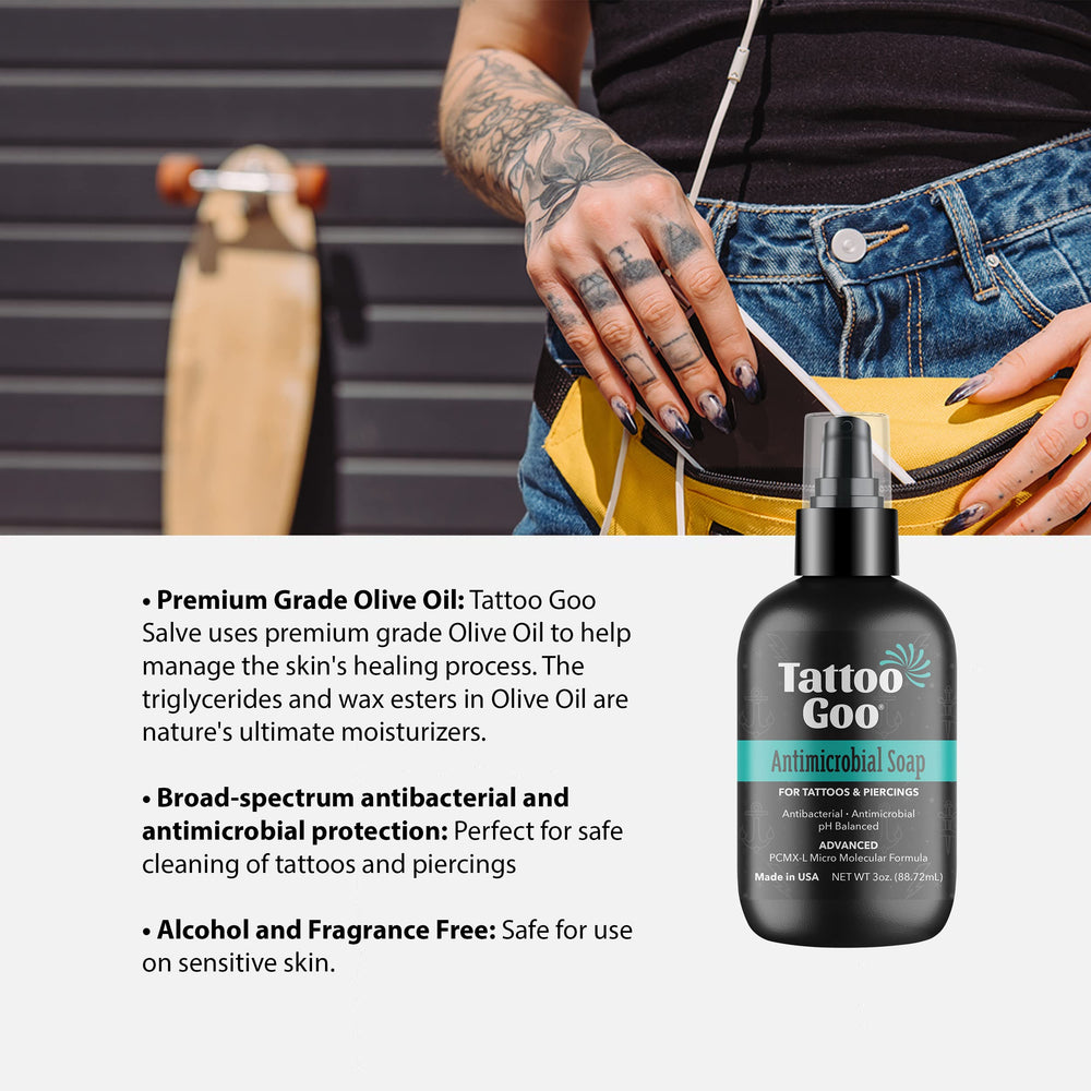 Tattoo Goo bálsamo de textura sedosa para aplicar
