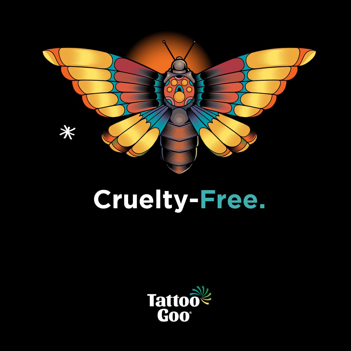 Tattoo Goo color-vibrant protection for maintained ink definition.