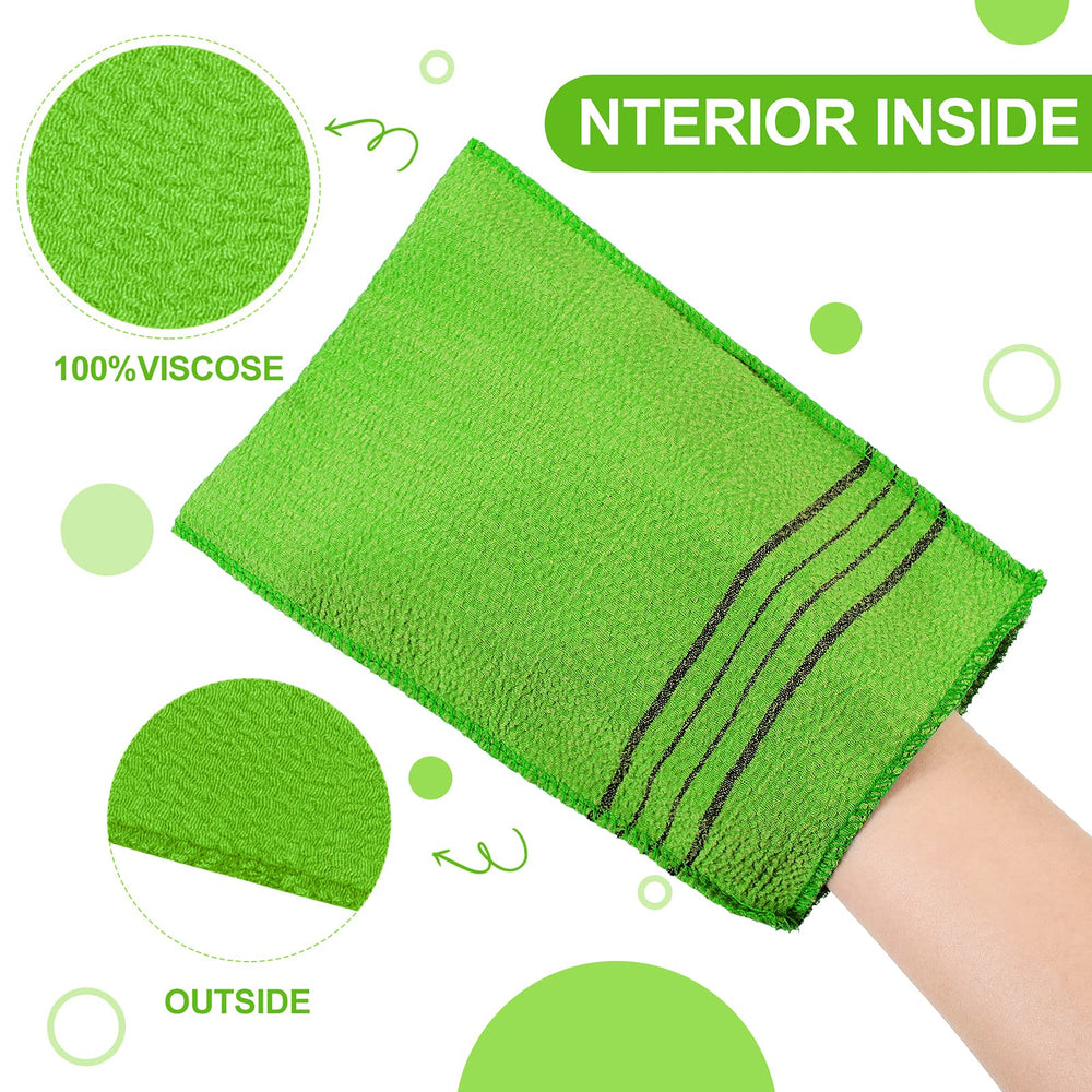 Tatuo 12-piece Korean exfoliating cloth set for deep cleansing and refresh