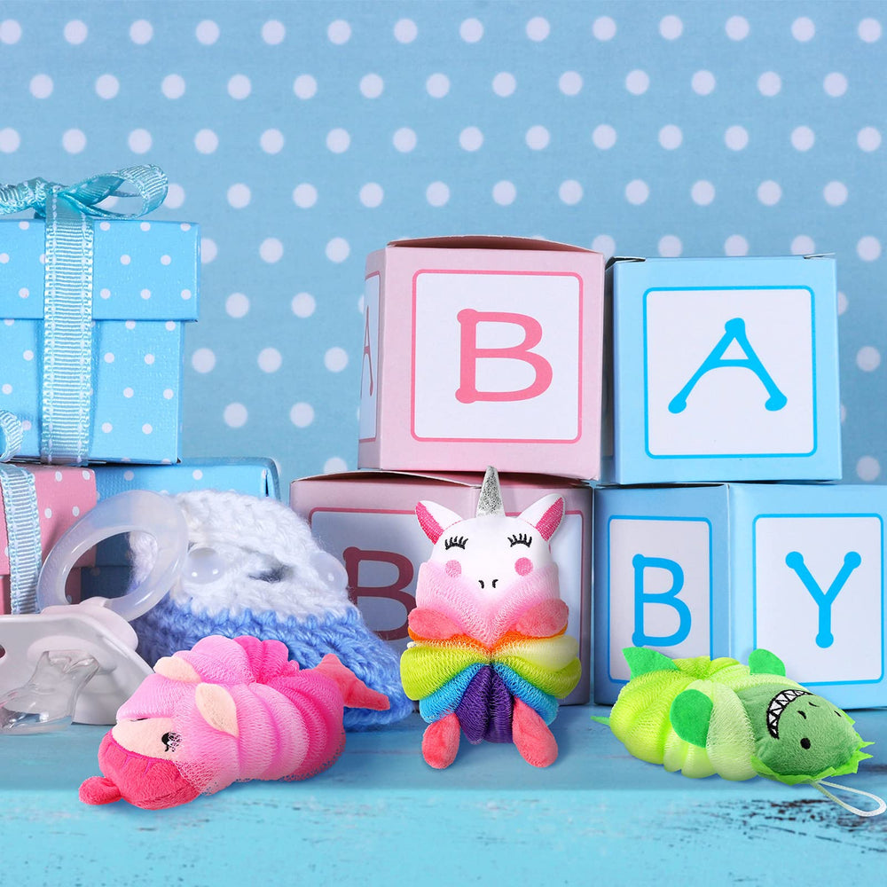 Esponja de baño Tatuo con diseño de pingüino, fomenta la hora del baño