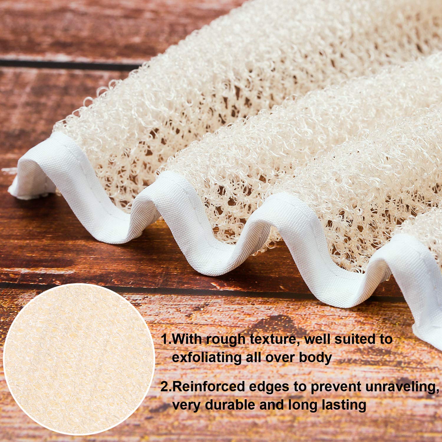 Tatuo exfoliating cloth face-and-body use for makeup removal and cleansing.