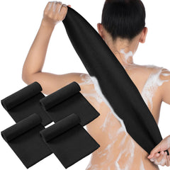 Tatuo long washcloth reaches hard-to-clean areas for thorough cleansing.