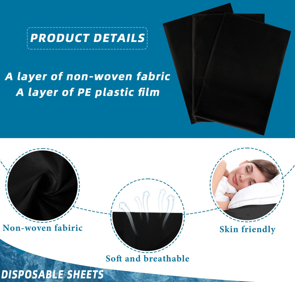 Tatuo non-woven massage table sheet offers breathable, comfortable coverage.