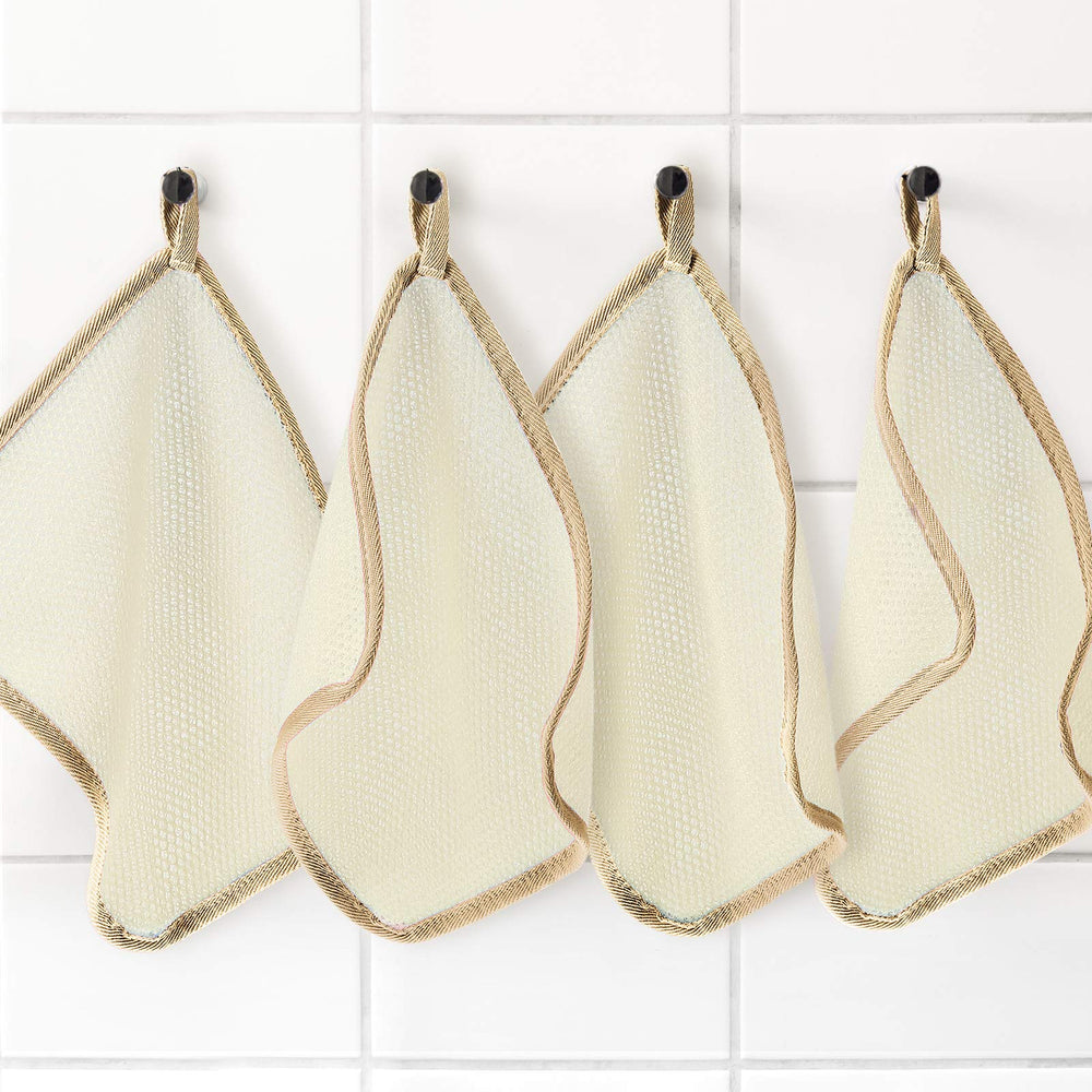 Tatuo paños exfoliantes, set de 5 piezas para familia