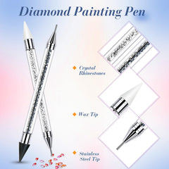 Tatuo Self-adhesive wax tip enables quick, accurate rhinestone placement.