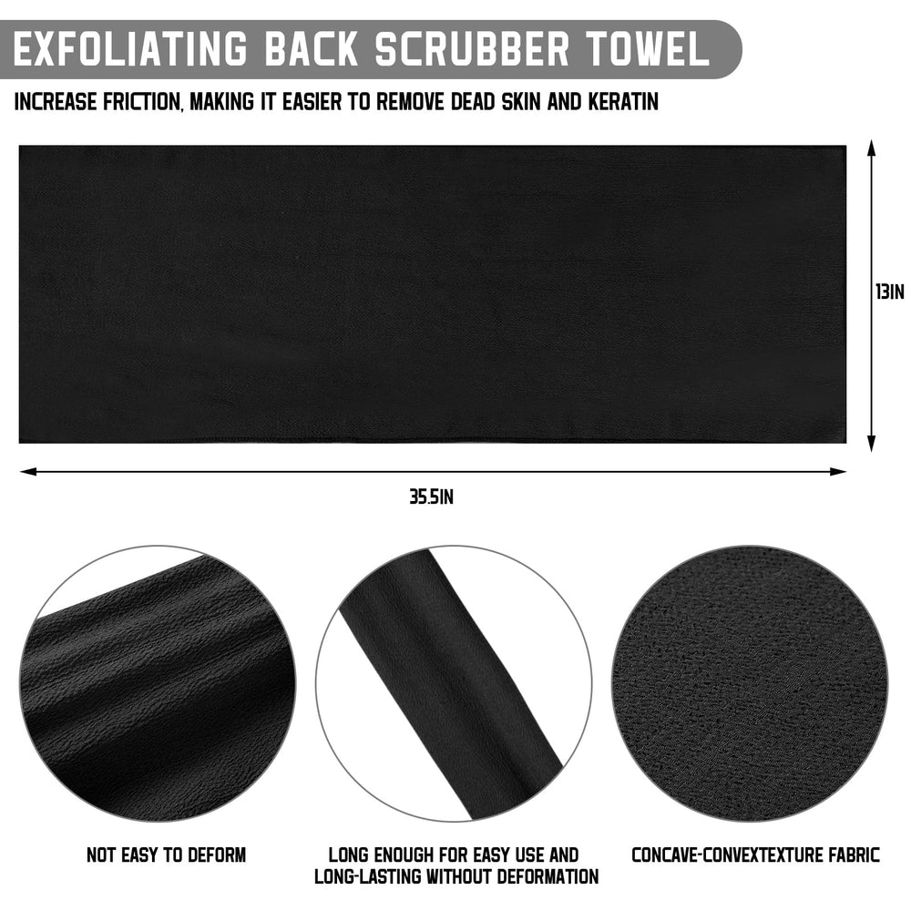 Tatuo viscose rayon washcloth feels soft yet durable for gentle exfoliation.
