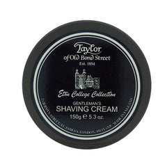 Taylor of Old Bond Street Eton College shaving cream jar with lid, classic British shave.