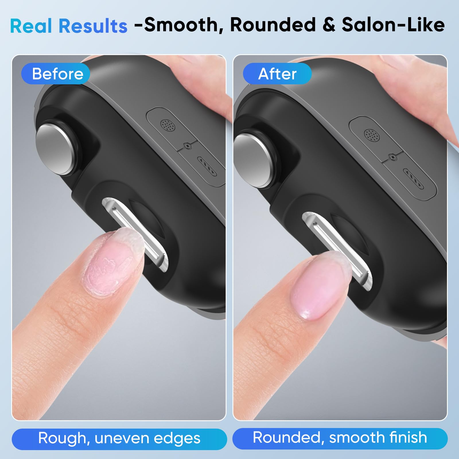 tayuzo EasyClip safety sensor pauses trimming when pressure is high for safety.