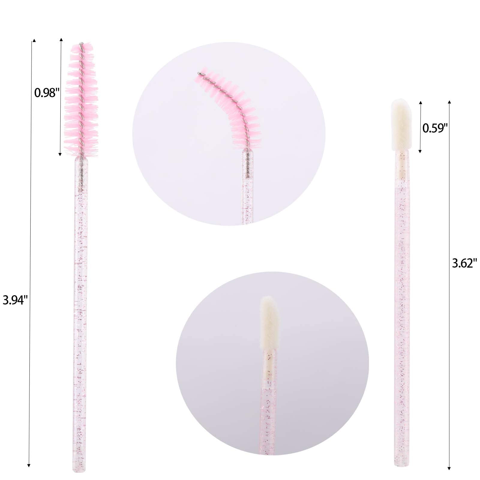 TBESTMAX 200 disposable lip wand with crystal tip for clean lipstick application.