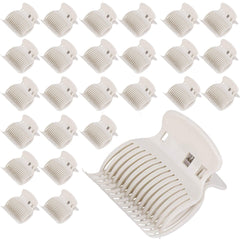 Tbestmax 24-hot-roller-clips package helps secure sections for even curls.