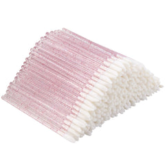 Tbestmax lip applicators with pink crystal handle for precise application