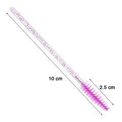 Tbestmax 500 disposable mascara wands in red for clean lash application.