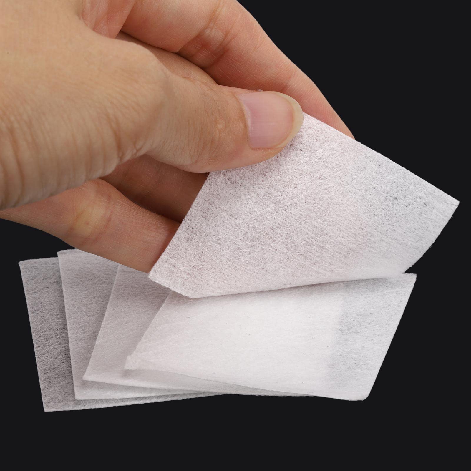 Tbestmax: almohadillas para uñas sin pelusa, útiles para manicuras y arreglos.