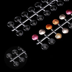 Tbestmax color display chart helping preview polish shades before application.