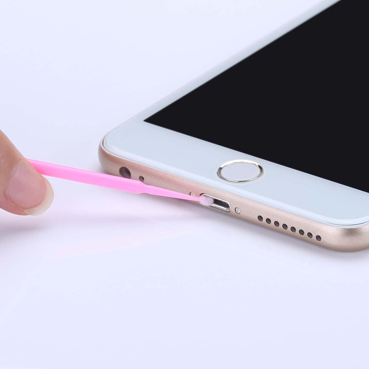 Tbestmax colorful microbrush sets with plush tips for versatile angles.