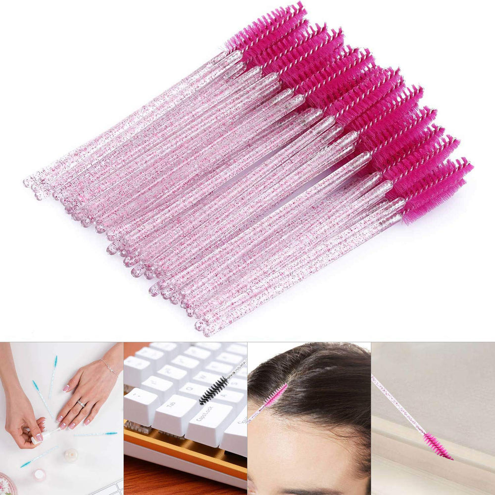 Tbestmax crystal black wand provides firm brush head for lashes