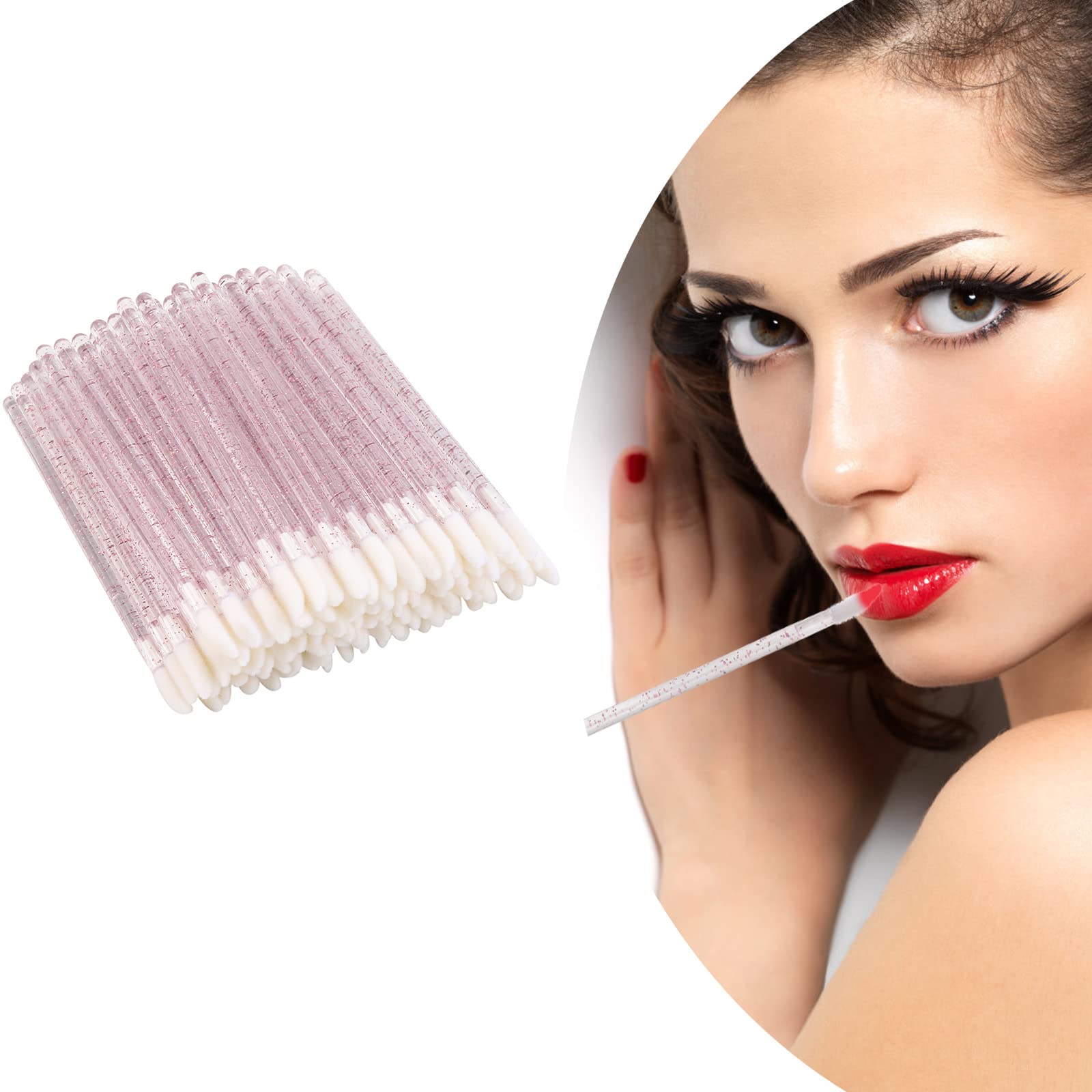 Tbestmax crystal-handle lip wands designed for travel convenience