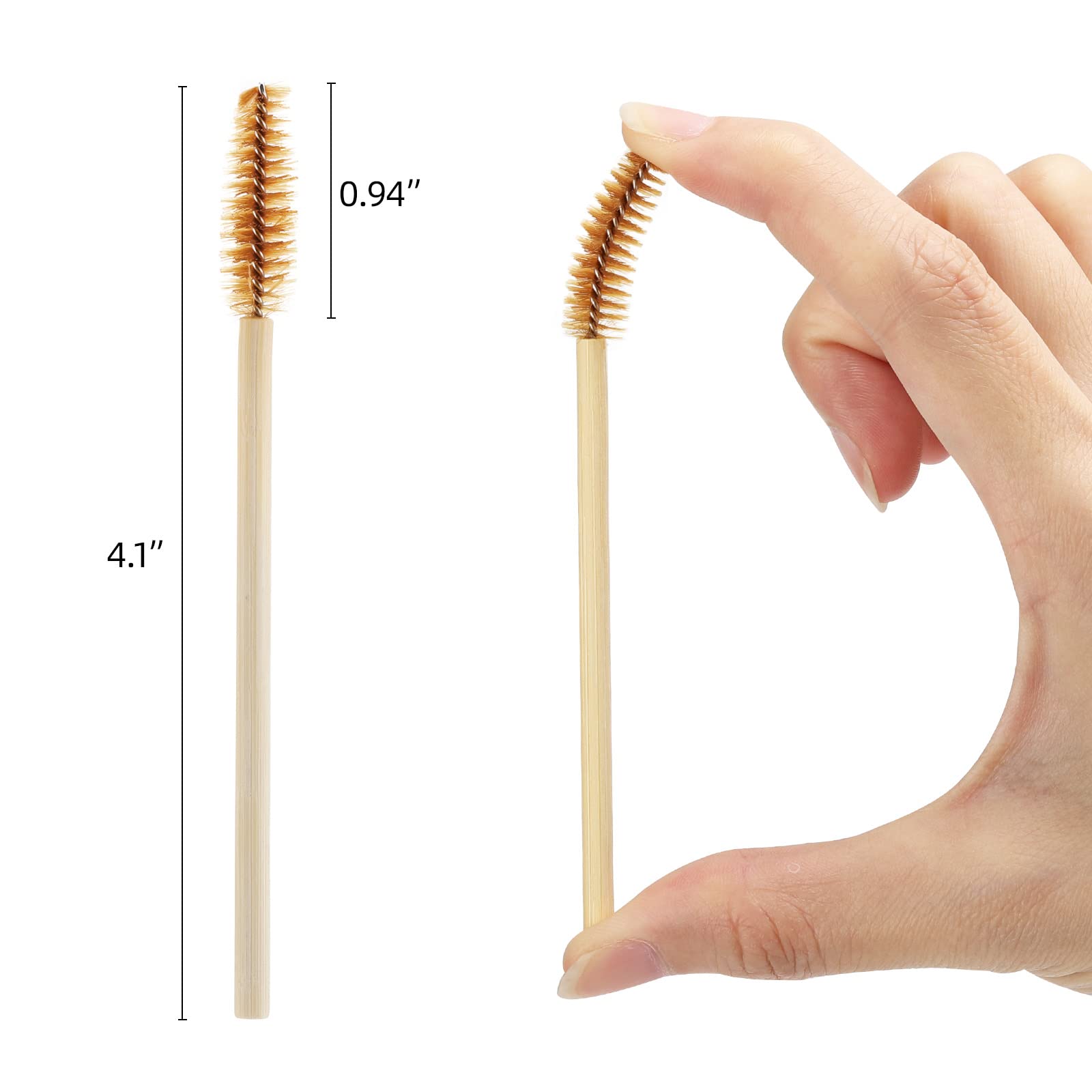 Tbestmax disposable mascara wands pack keeps makeup clean and hygienic
