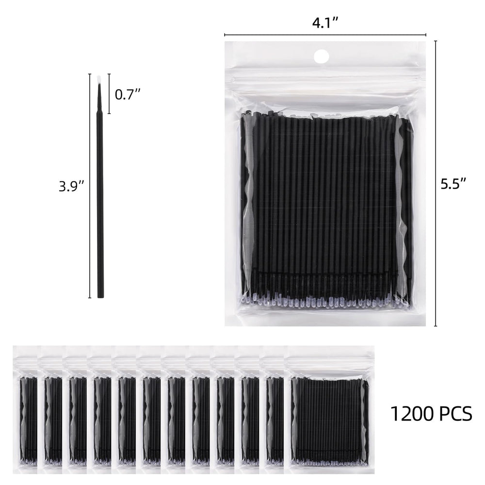 Tbestmax disposable mascara wand delivers clean lashes with no lint.