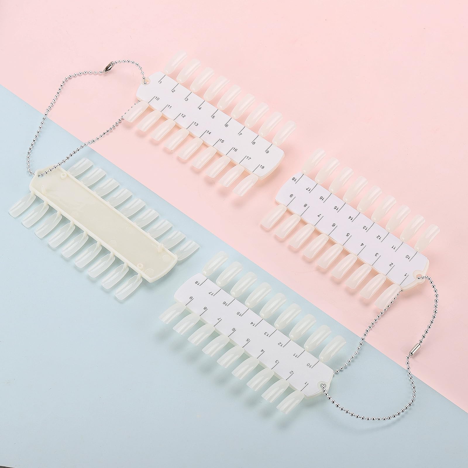 Tbestmax double-layer tips display showing gel colors clearly for decisions.
