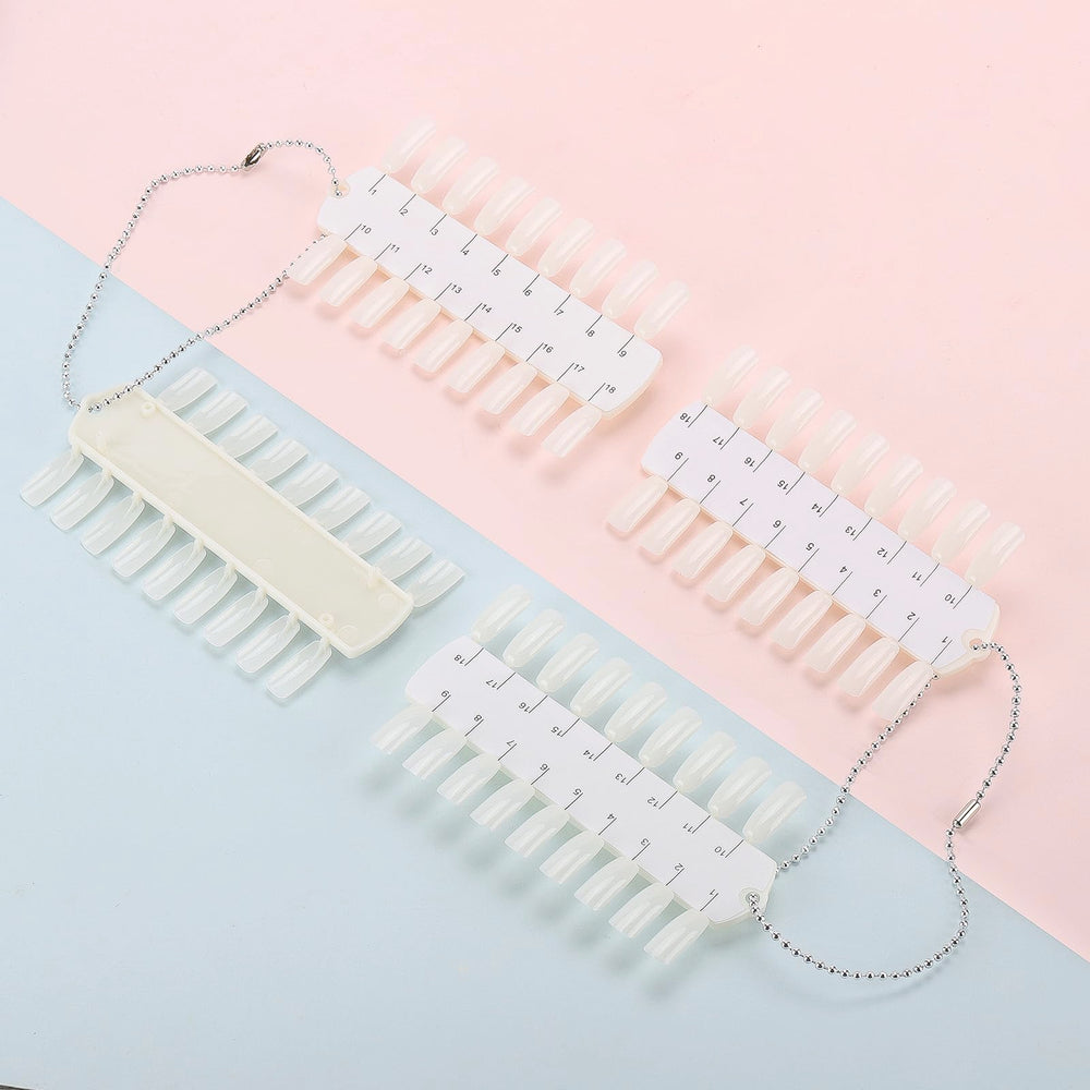 Tbestmax double-layer tips display showing gel colors clearly for decisions.