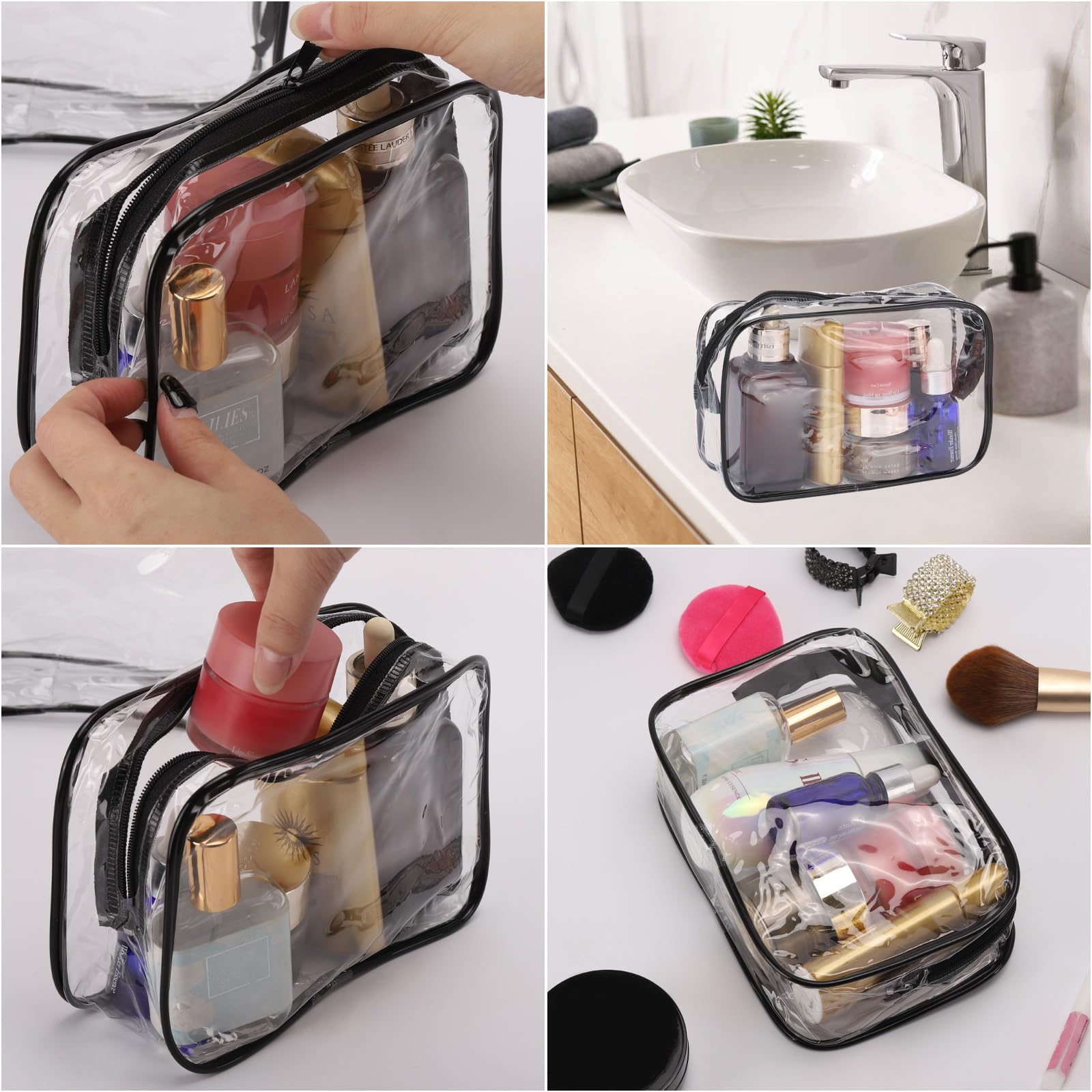 Tbestmax durable clear PVC material for everyday use